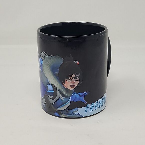 Overwatch Mei Heat Changing Mug Blizzard Video Game Collectible Coffee Cup - Picture 1 of 7